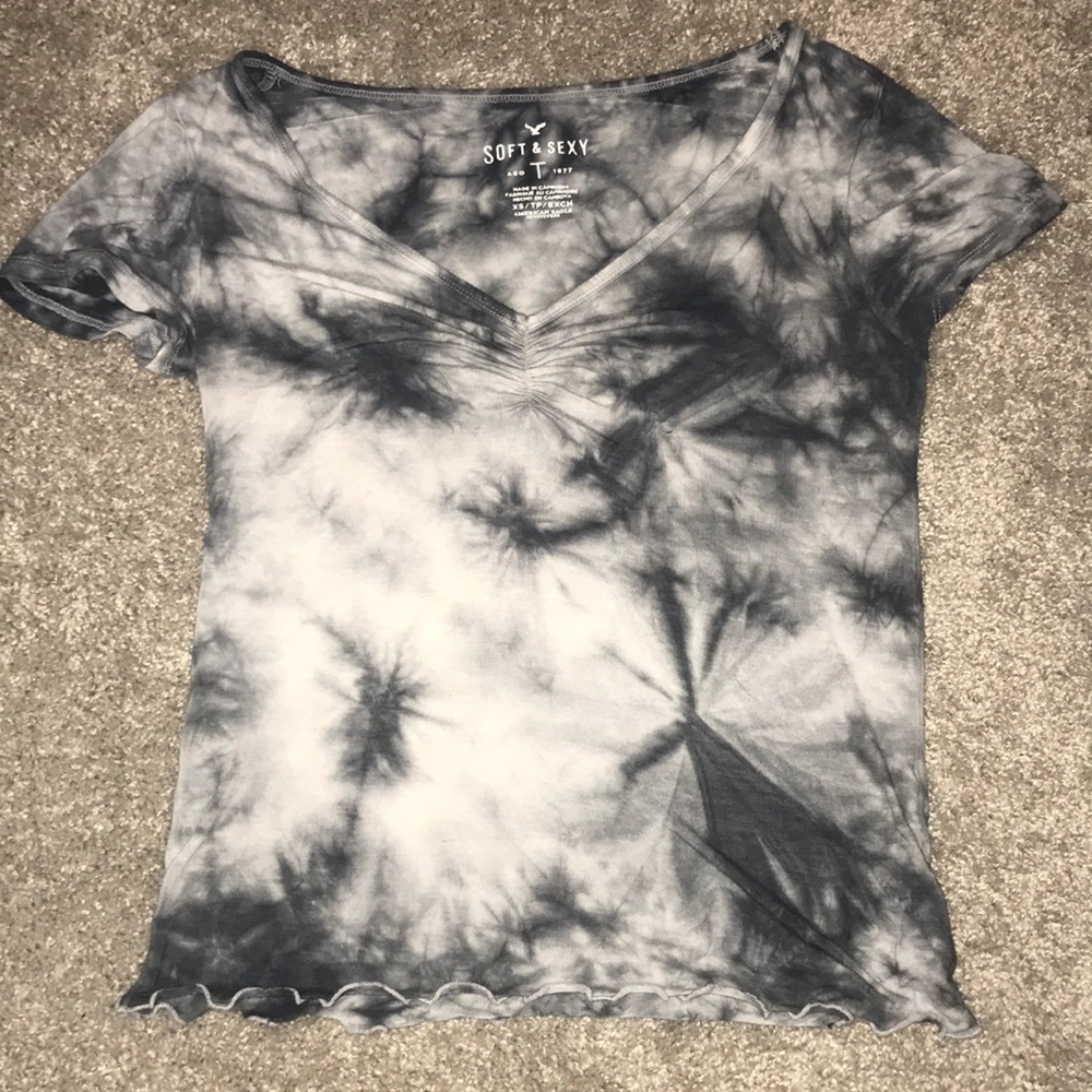 PACSUN tie dye soft & sexy shirt